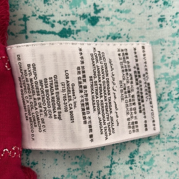 GUESS quarter sleeve sequin top - Picture 7 of 8